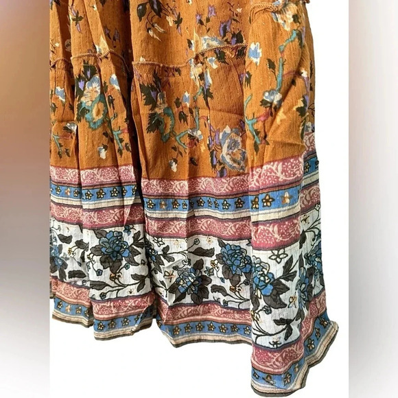 RAGA NWT Morning Glories bohemian maxi dress - Picture 6 of 7